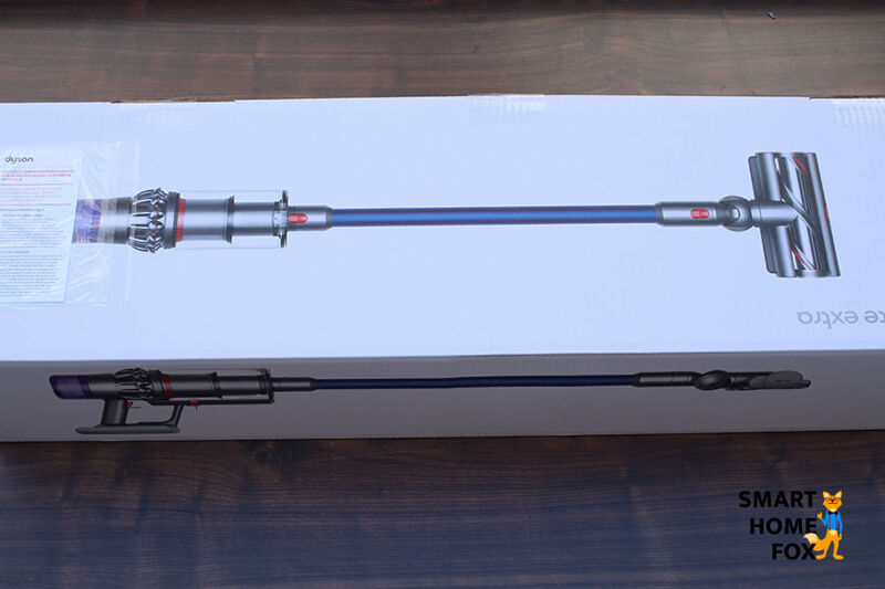 Dyson V11 Absolute Extra in der Verpackung